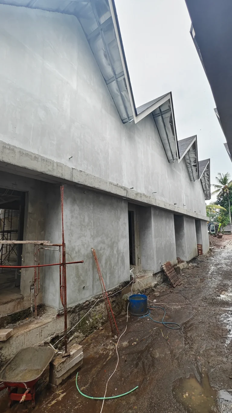Moon Rock Villas Bali exterior facade works
